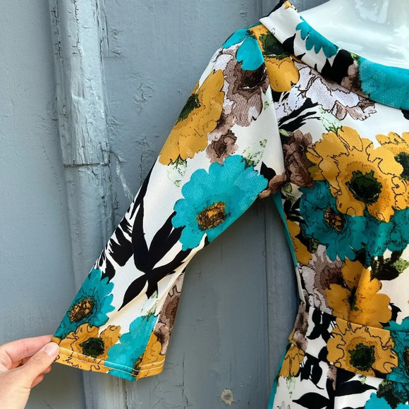 Bergstrom Original Floral Dress,  Size XS - Picture 10 of 13